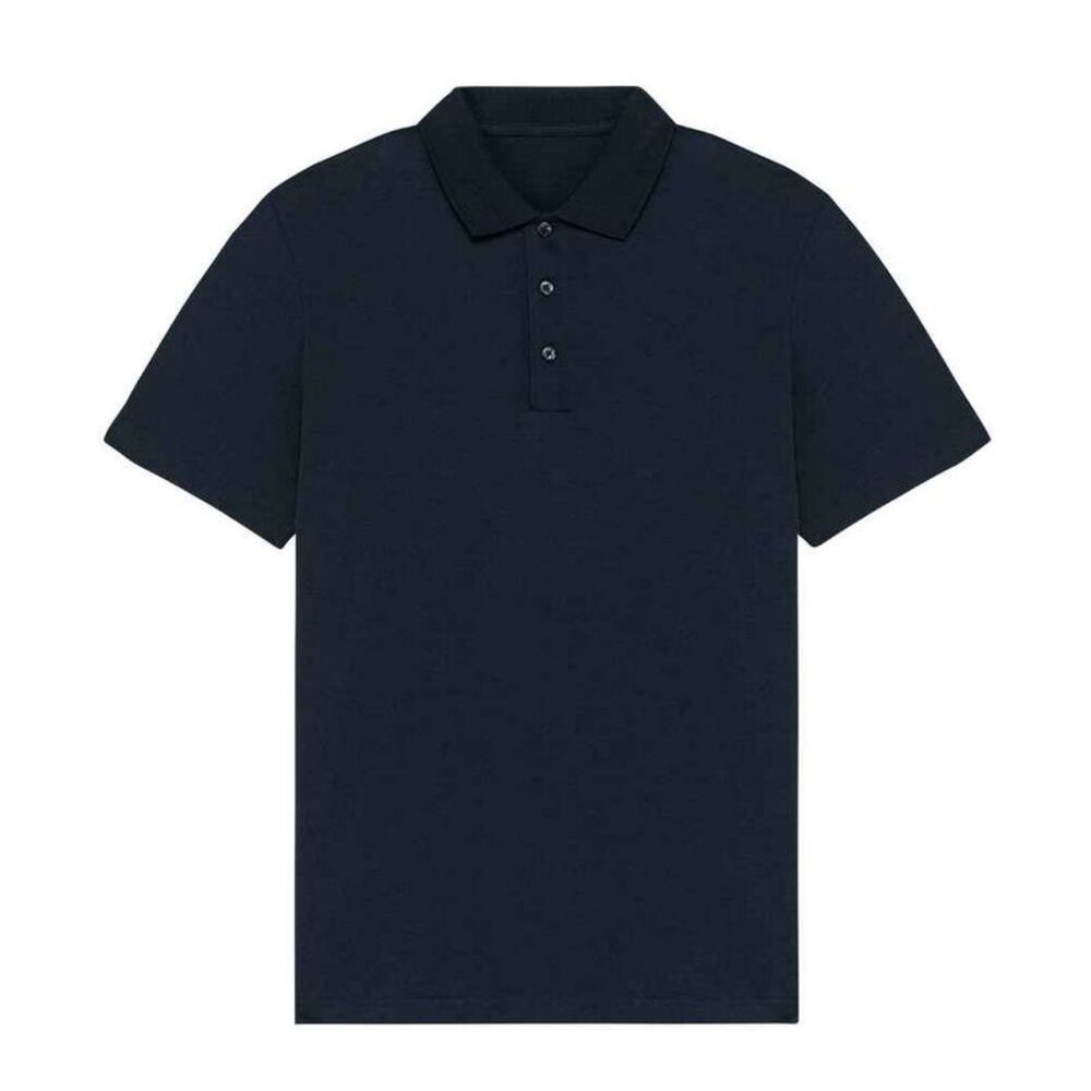Native Spirit Mens Jersey Polo Shirt / Navy Blue